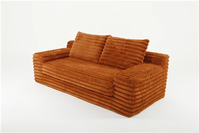 Varm färgkomprimeringssoffa