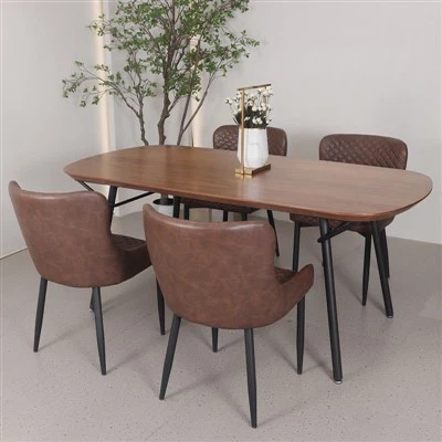 Wood Grain Multi Person Matbord